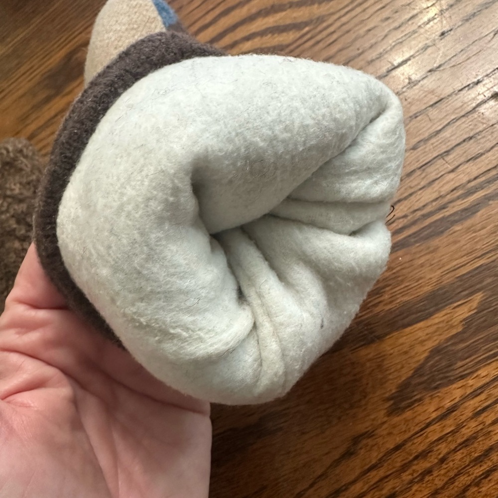 Handmade wool mittens. One size - Picture 4 of 6